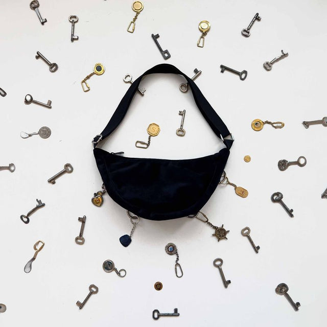 The Velvet Walking Pilgrim Bag