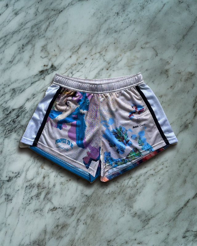 Pompeian Frescoes Shorts