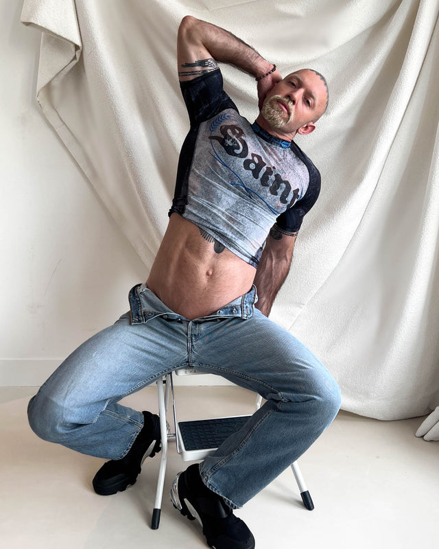 Saint, Mesh & Opaque Top